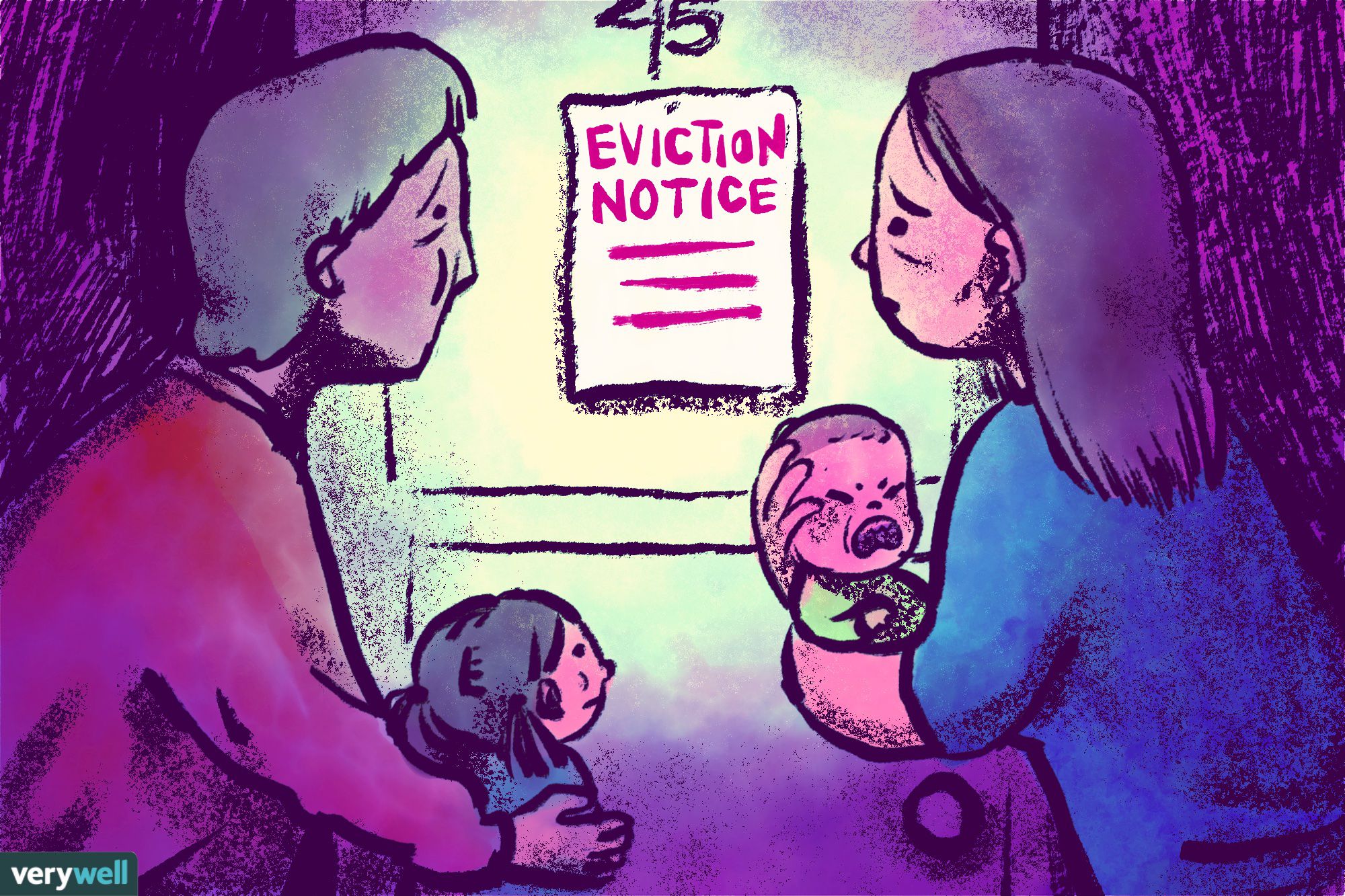 Miedo al desalojo y la plaga de personas sin hogar Inquilinos