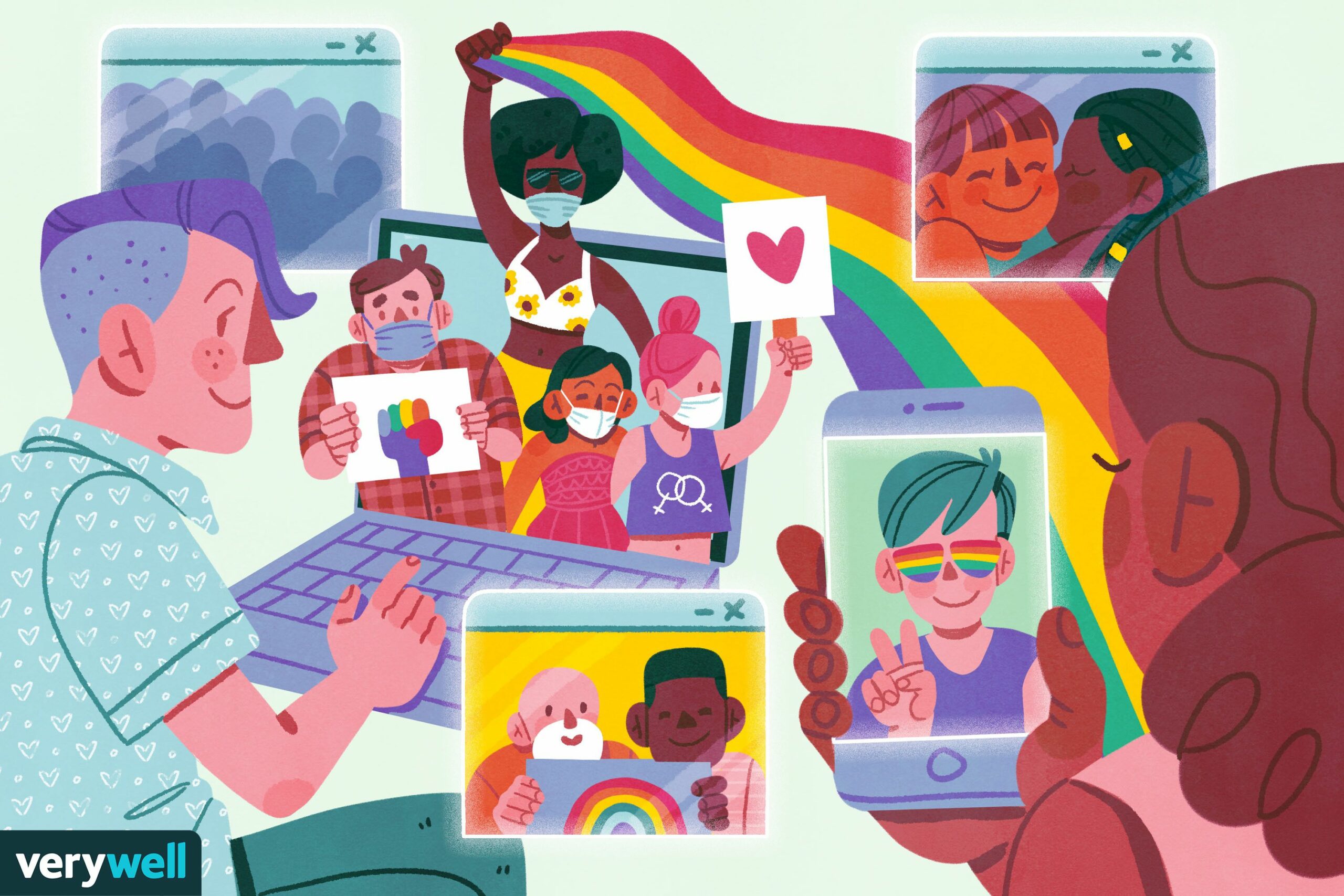 Cómo participar de forma segura en Pride este año