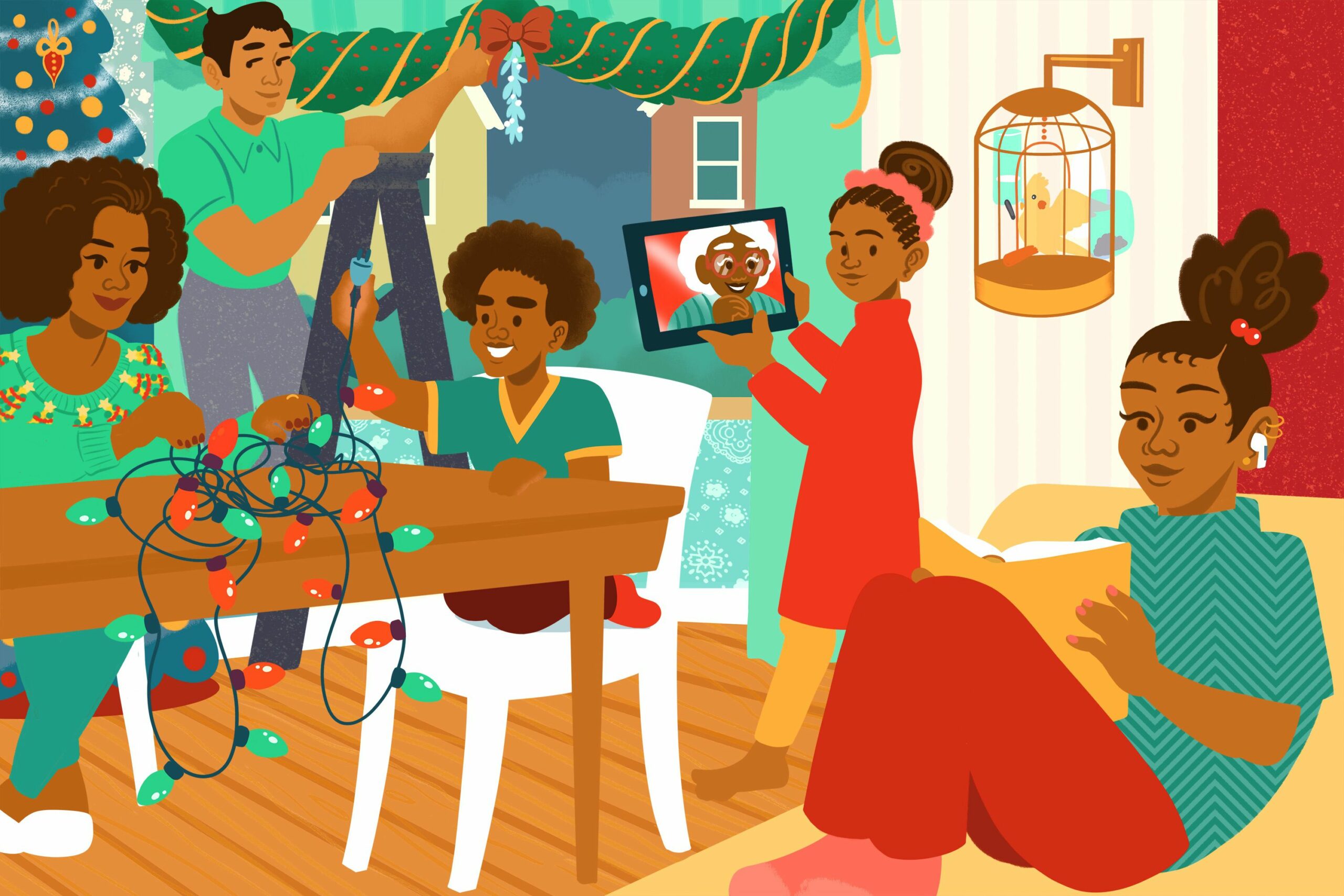 Las vacunas traen alivio a las fiestas, pero aún puede estar estresado